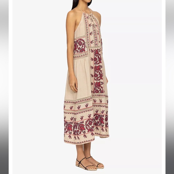 Sea New York Embroidery Halter Dress Small - Picture 11 of 16